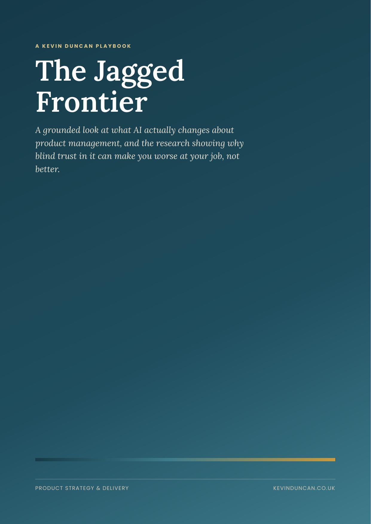 The Jagged Frontier playbook cover